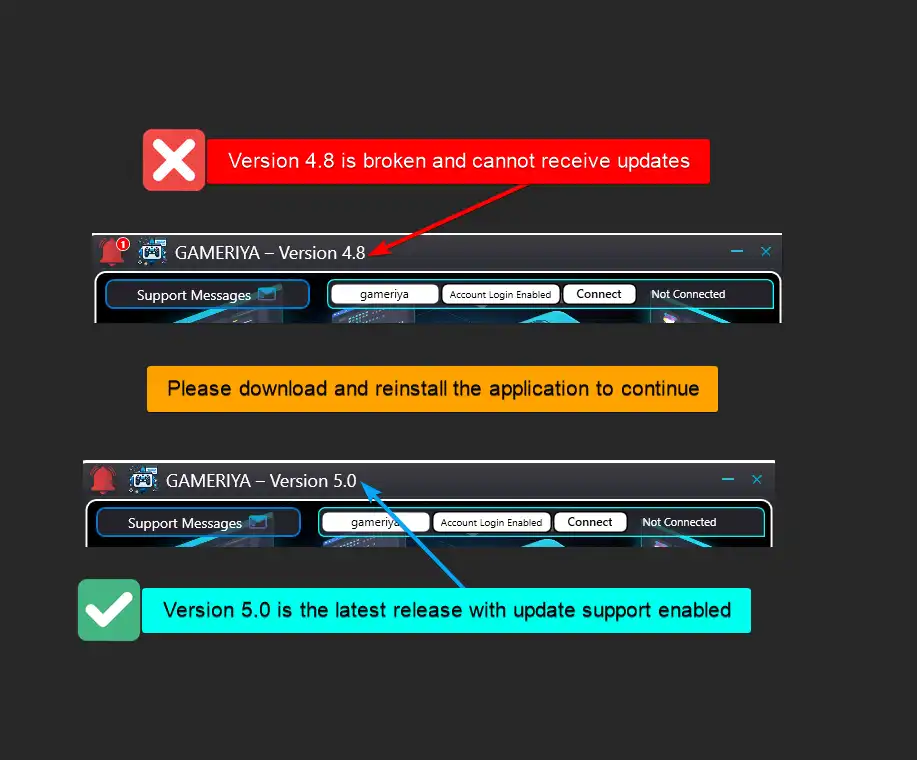 Update Notice